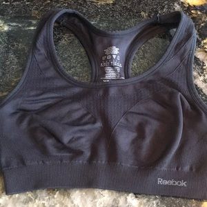 Reebok Black Sports Bra